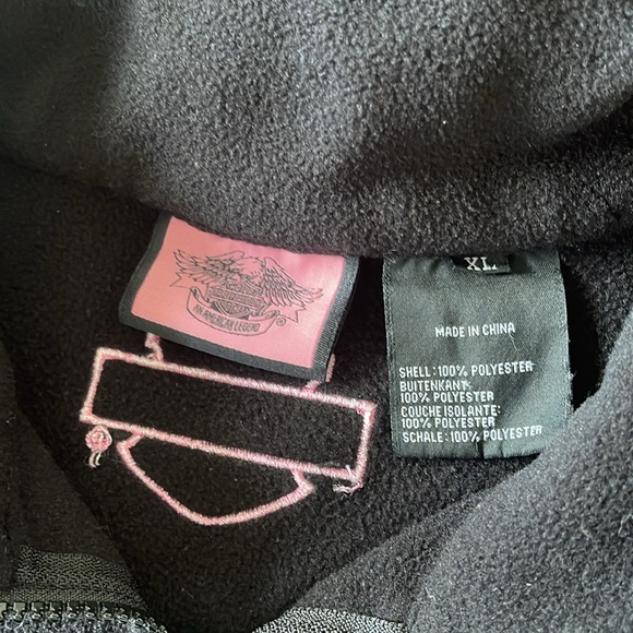 Harley fleece jacket - Picture 3 of 6